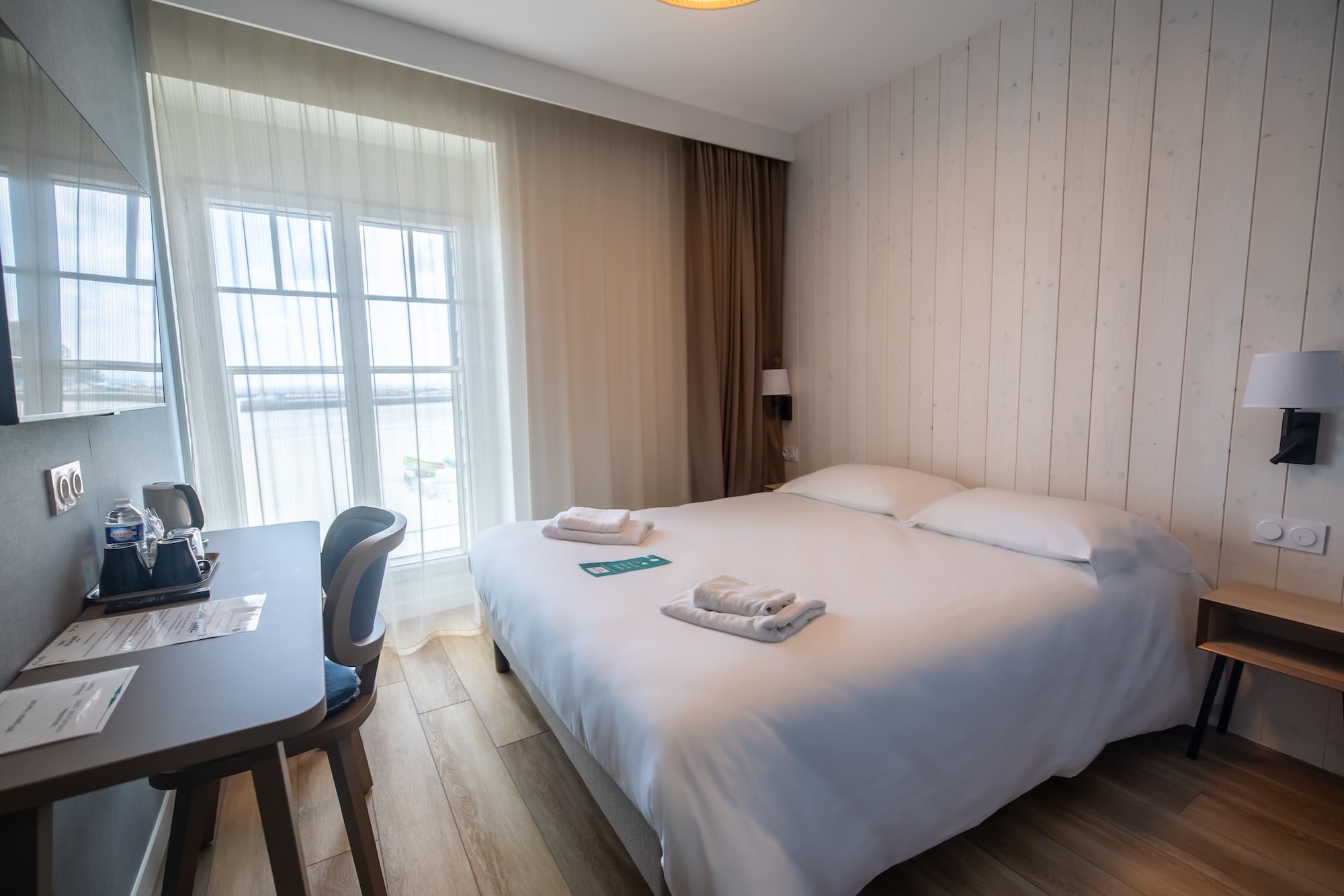 chambre double économique hotel baie crozon