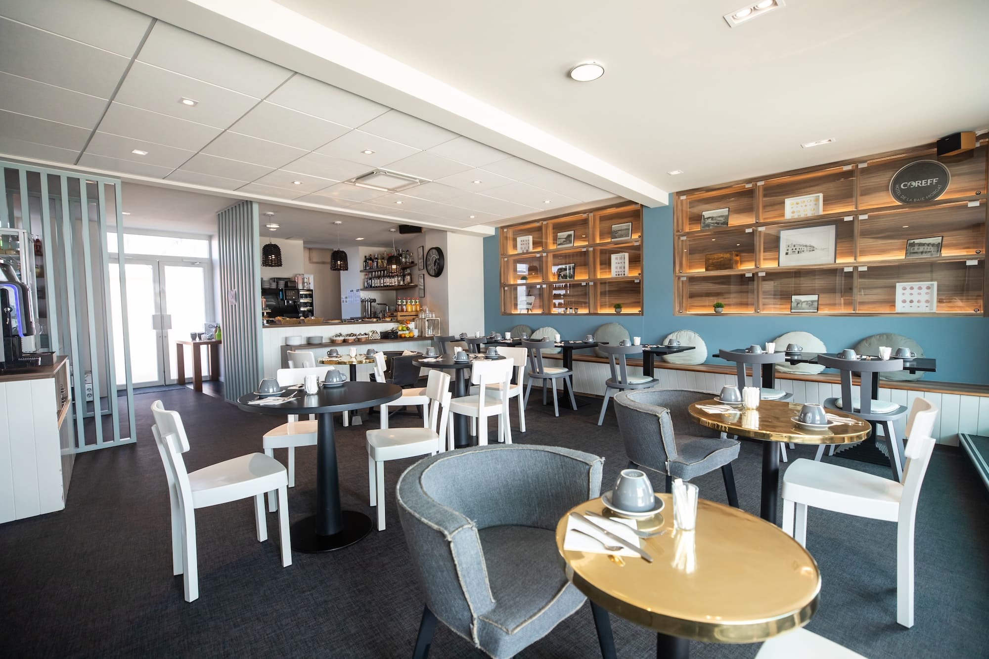 hotel de la baie crozon salon de thé salle